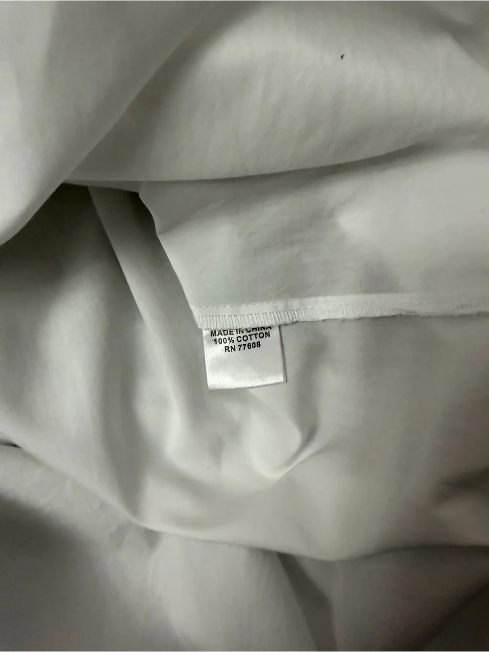J. Peterman White Mandarin-Collar Tunic Nightshirt - Picture 7 of 8
